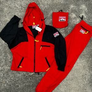 VTG 90s Marlboro Rain Suit/Windbreaker Jacket & Pants - Large - Adventure Team